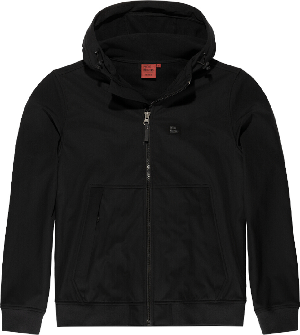 Vintage Industries Jedd Softshell Jas, zwart, afmeting L
