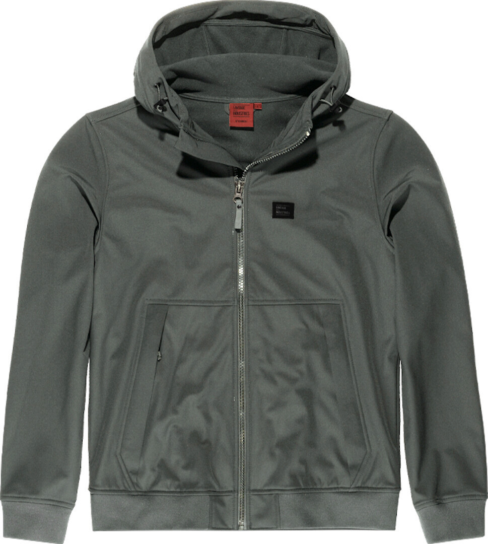 Vintage Industries Jedd Softshell Jas, grijs, afmeting S