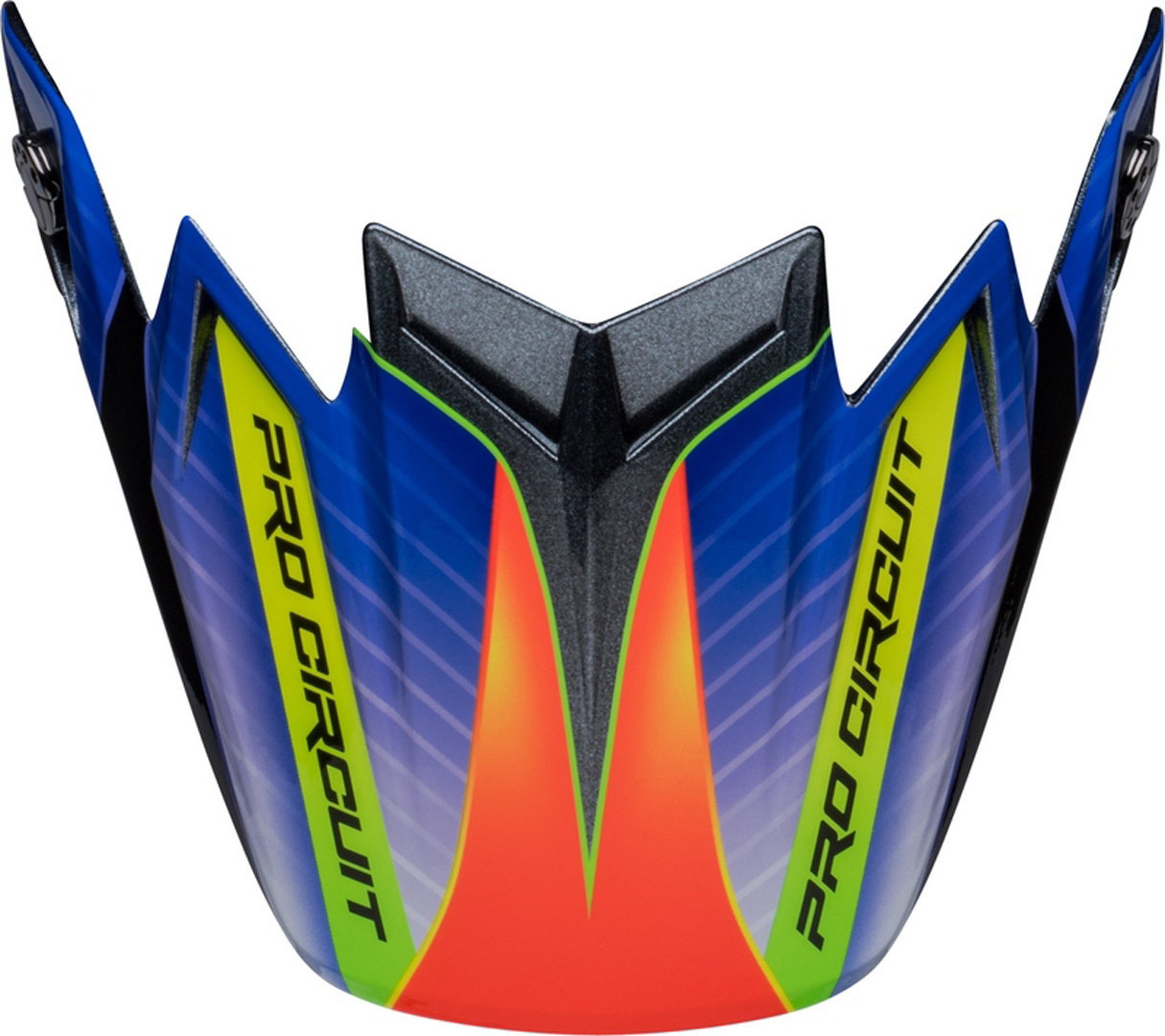 Bell Moto-9S Flex Pro Circuit 23 Pic du casque, bleu-orange