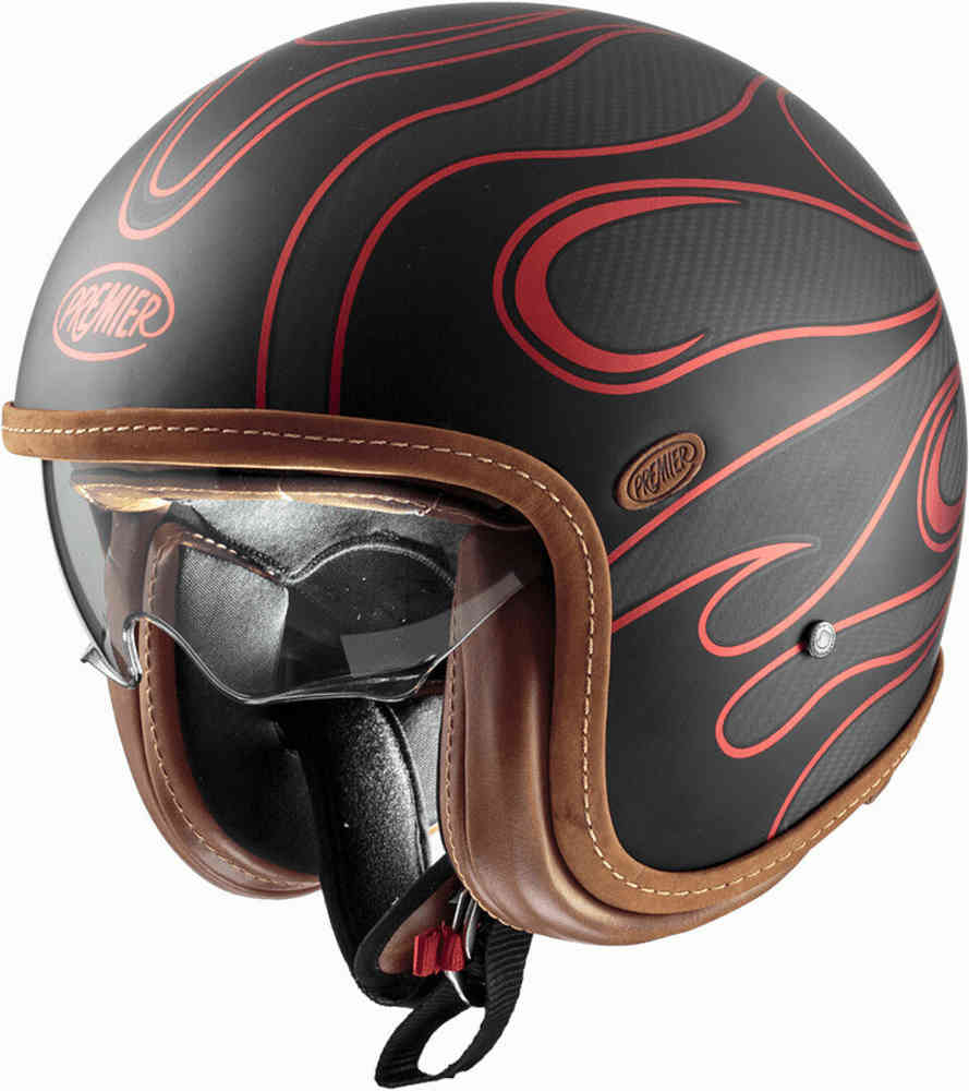 Premier Vintage Platinum ED Carbon FR Chromed BM Реактивный шлем