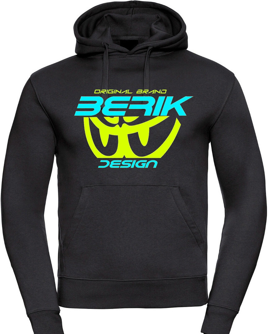 Berik The New Eye Capuche, noir-bleu-jaune, taille 3XL pour Hommes
