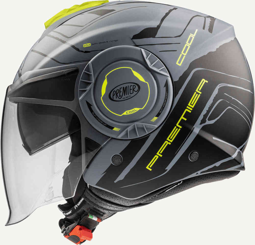 Premier Cool Evo NT Y Grey BM Реактивный шлем