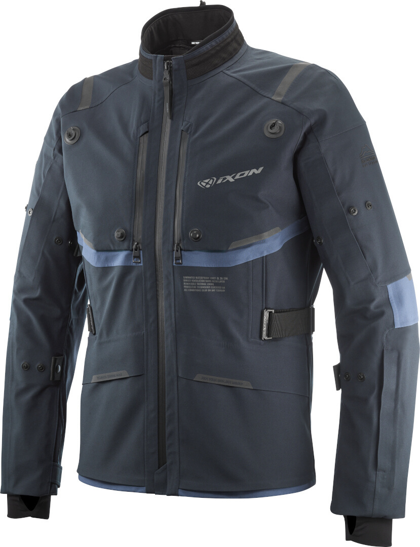 Фото - Мотоодяг IXON M-Skeid Kurtka tekstylna motocyklowa, niebieski, Rozmiar 3XL 