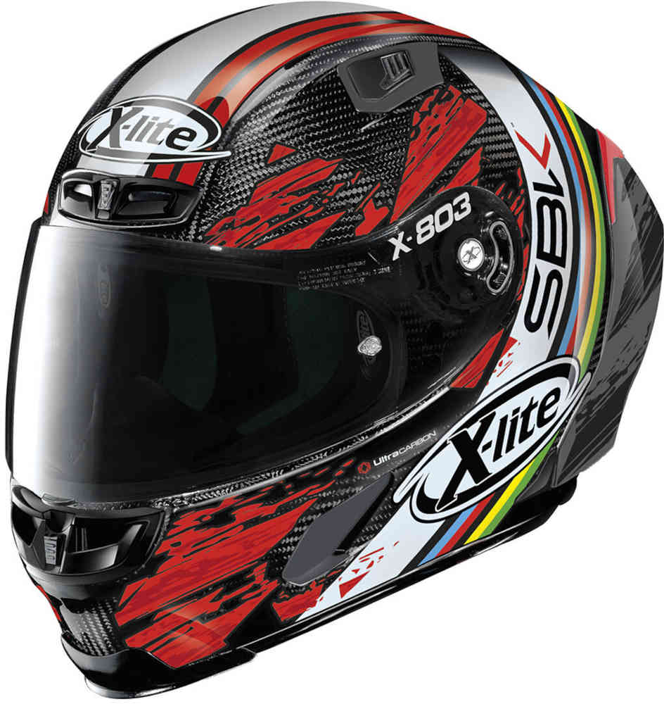 X-Lite X-803 RS Ultra Carbon SBK Hjelm