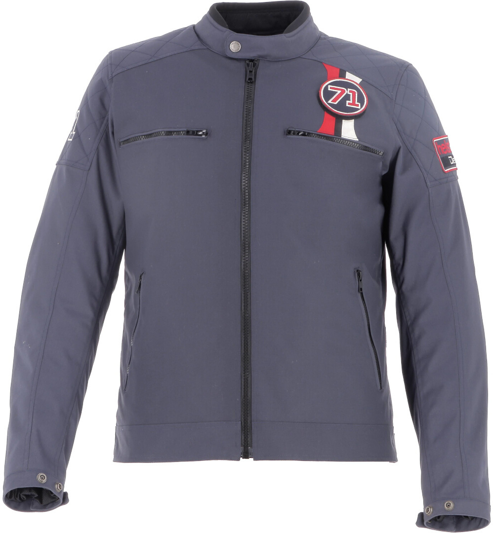Image of Helstons Evasion Giacca tessile moto, blu, dimensione 2XL