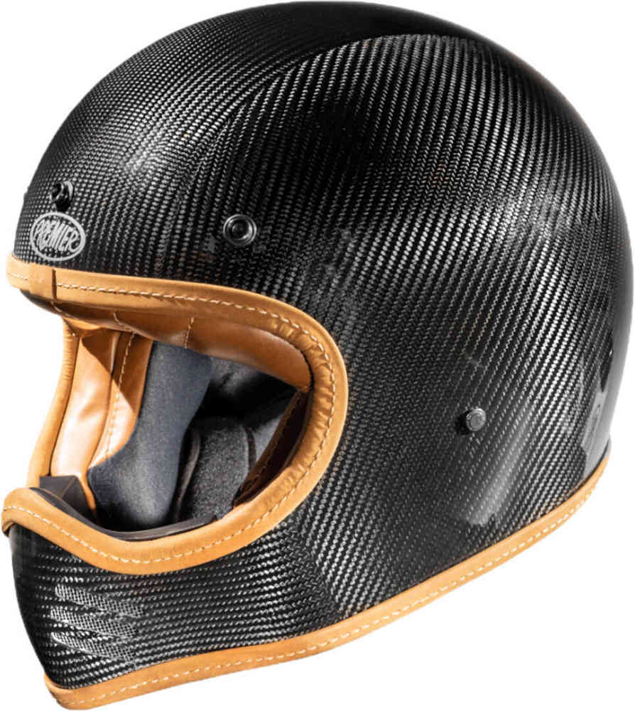 Premier Vintage MX Platinum ED Carbon Motocross Helmet