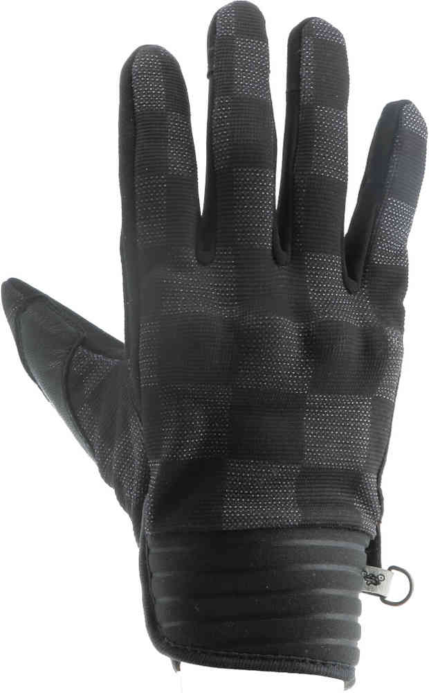 Helstons Simple Damier Motorcycle Gloves