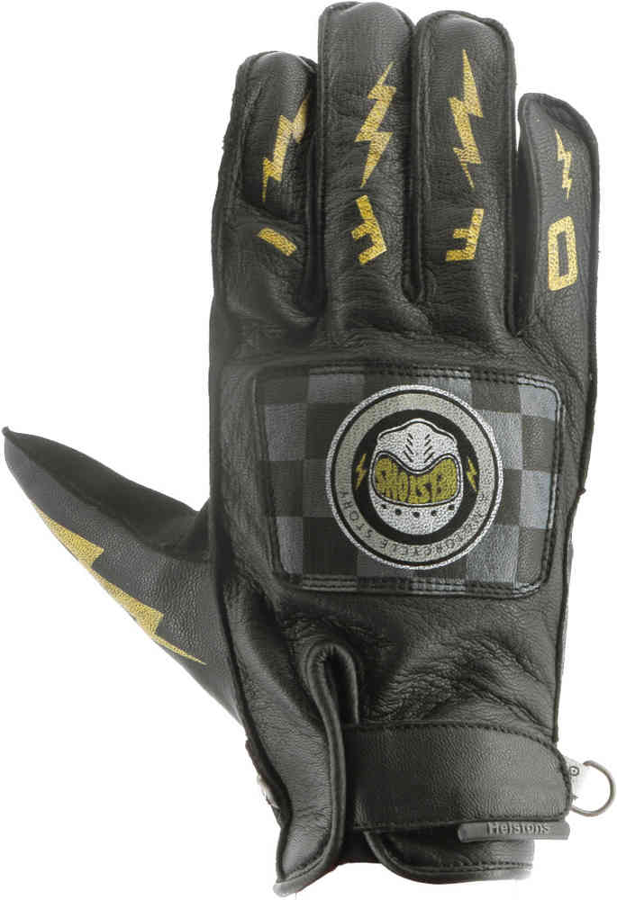 Helstons Logo Motorcycle Gloves