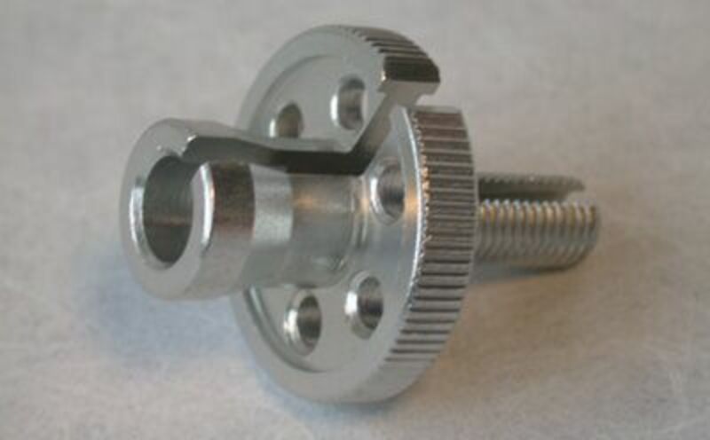Domino Unisex Silver Cable Adjuster M8 X 1Mm, Size 23 Mm