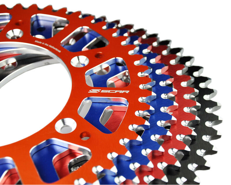 SCAR Couronne aluminium ultra-light anti-boue SRS530 - 520