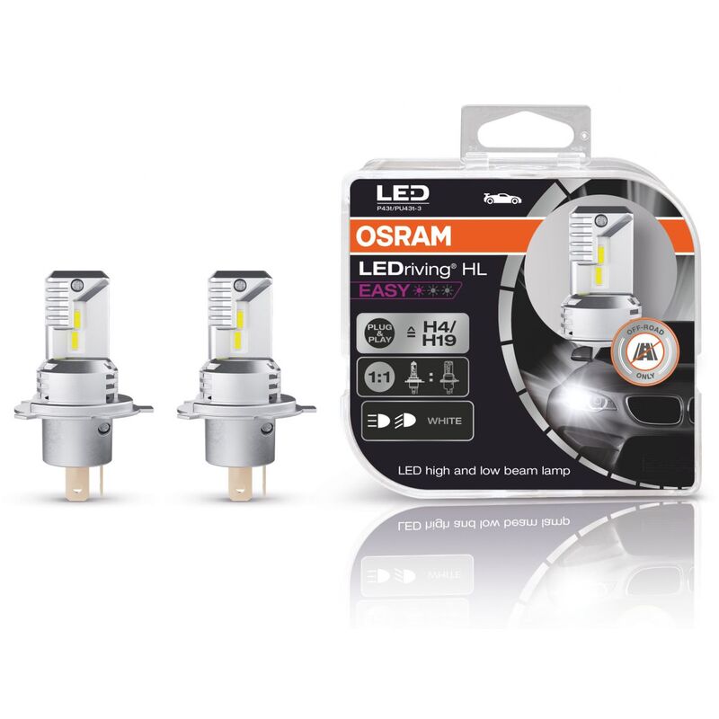 OSRAM Ampoule LEDriving HL Easy H4/H19 12V
