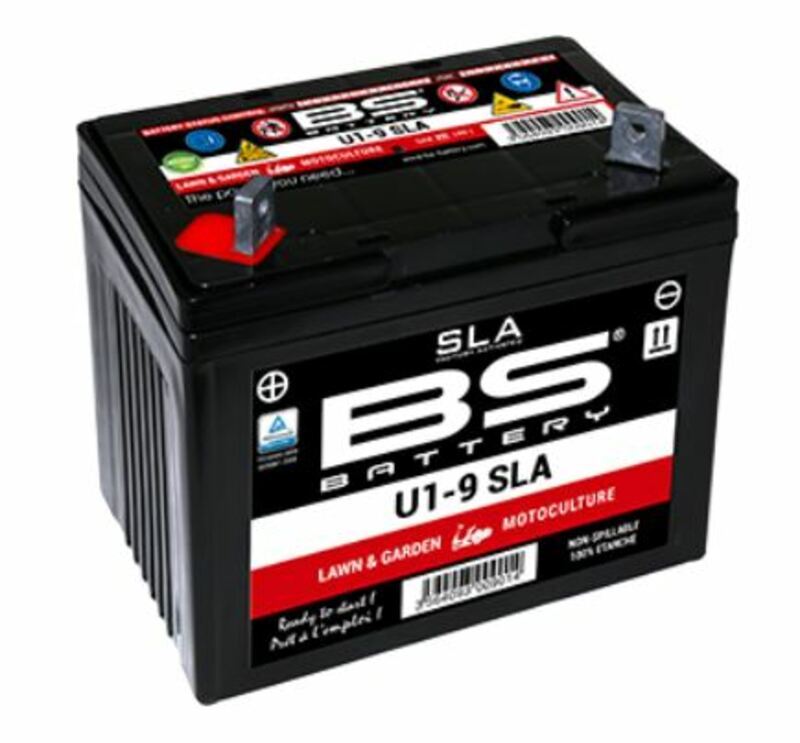 BS Battery Fabrikkaktivert vedlikeholdsfritt SLA-batteri - U1-9