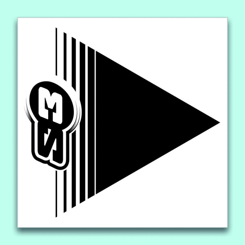 S3 黑色信号箭头 50 件 12x12cm