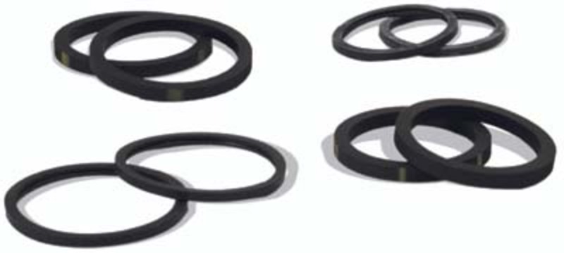 NISSIN Kit de sellado de pinza de freno delantera para pinza de 4 pistones