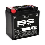 BS Battery SLA Battery Maintenance Free Factory Activated - BTX14