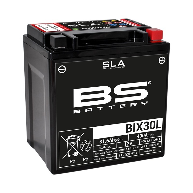 BS Battery 工場出荷時のメンテナンスフリーSLAバッテリー - BIX30L