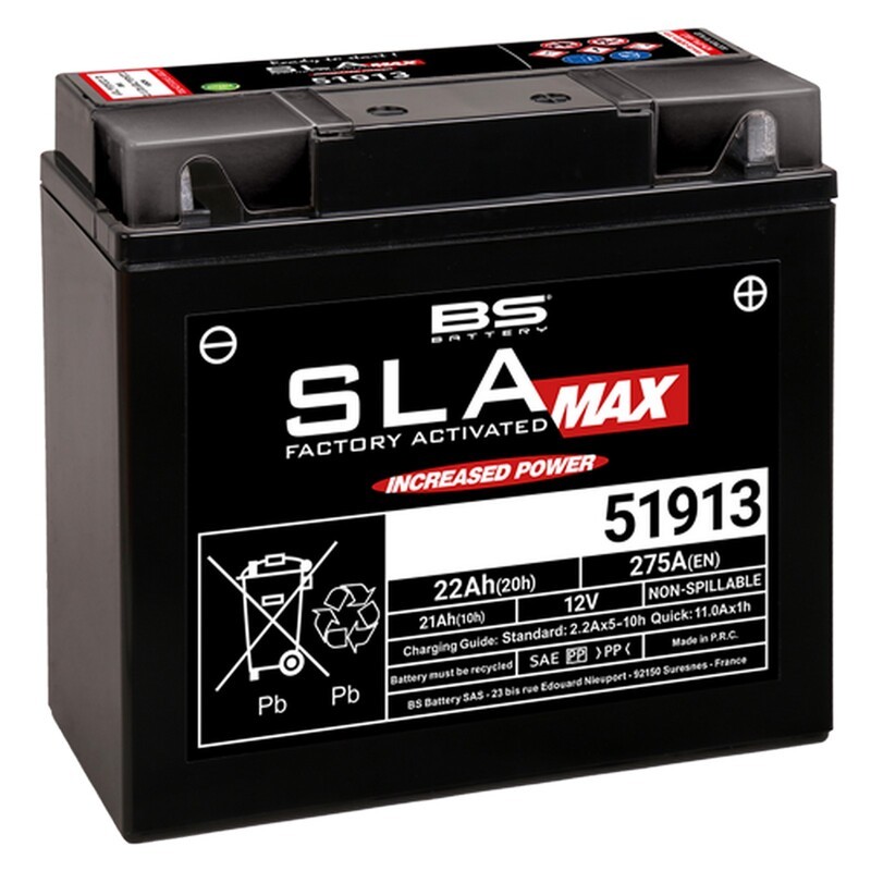 BS Battery Batteria SLA massima senza manutenzione attivata in fabbrica - 51913