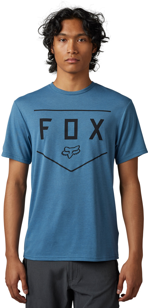 Image of FOX Shield Tech Maglietta, blu, dimensione S