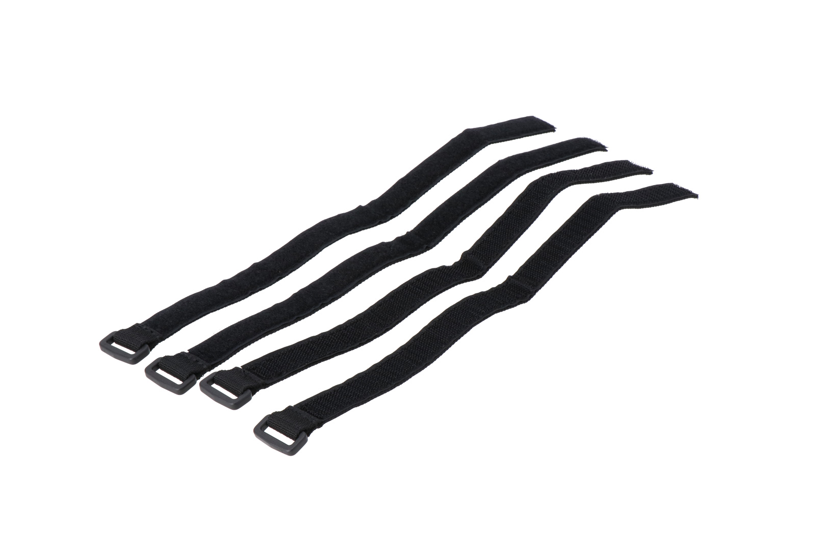 SW-Motech Velcro strap set - 4 pieces. With plastic loop. For PRO Rackpack