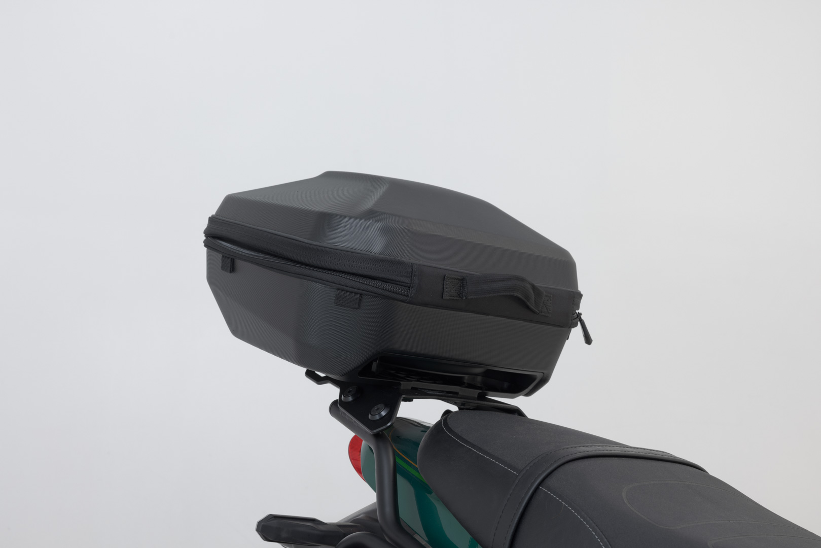 Side view of SW-Motech STREET-RACK - Black. Kawasaki Z650RS (21-)/ 50th Anniv (22-).