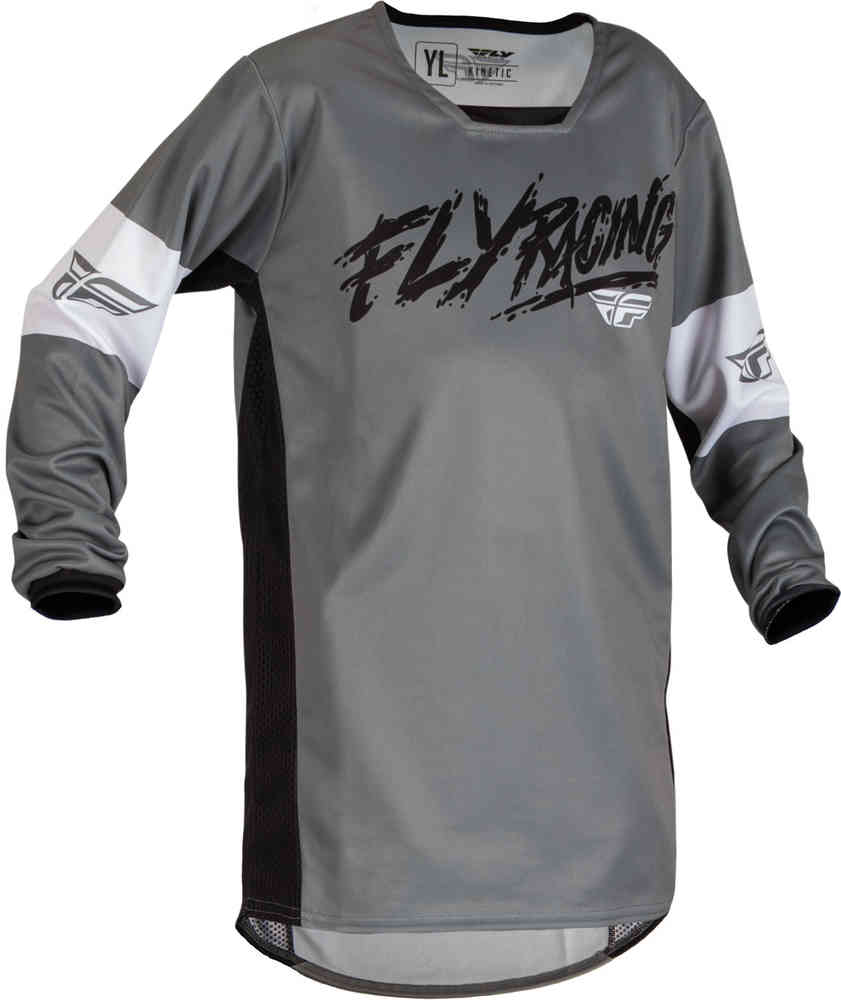 Fly Racing Kinetic Khaos Молодежный джерси для мотокросса