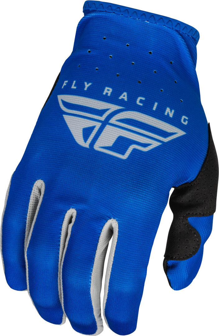 Fly Racing Lite 2023 Motocross Gloves, grey-blue, Size 3XL for Men
