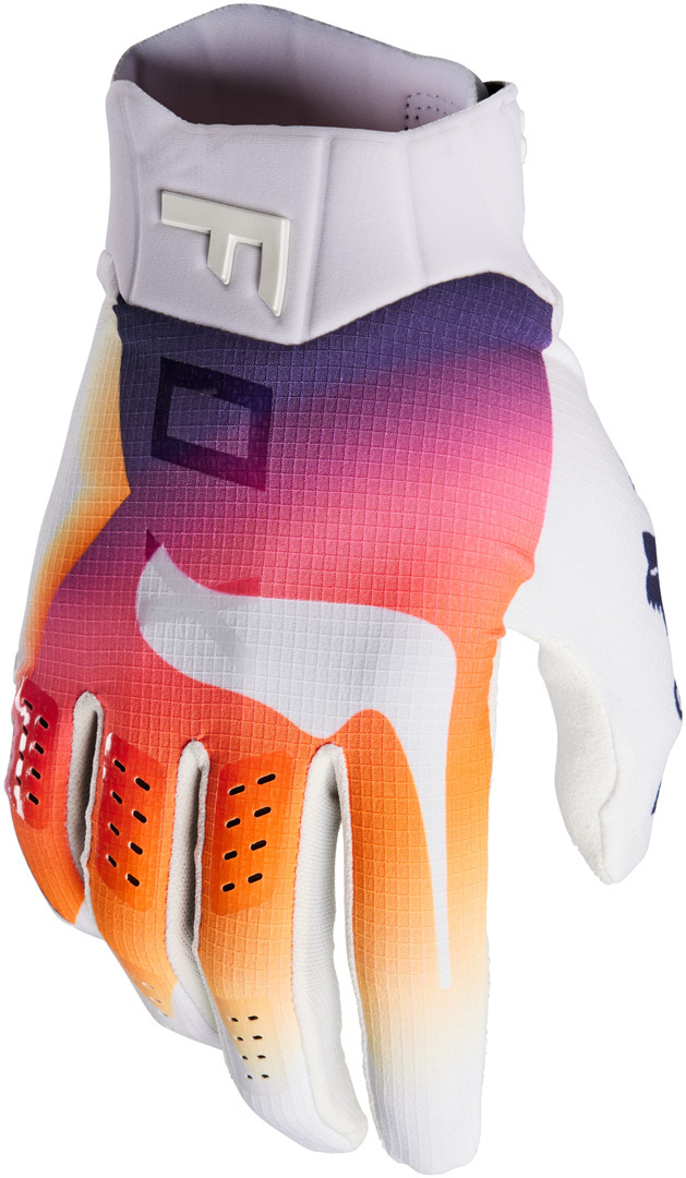 FOX Handschuhe Flexair Ryvr L.E. Motocross Handskar, vit-blå, storlek 2XL