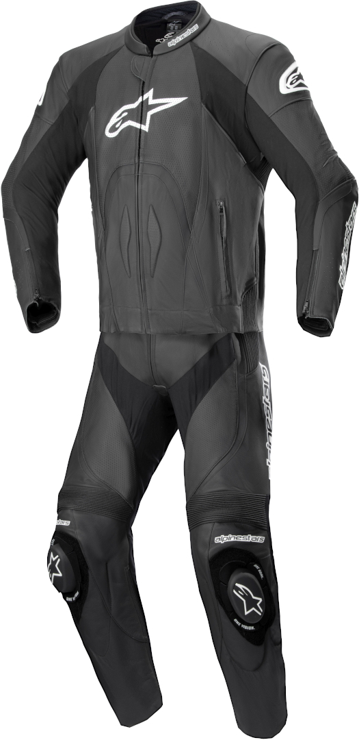 Alpinestars Orbiter V2 Perforated Two Piece Motorcycle Leather Suit buy cheap FC Moto
