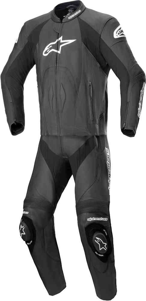 Alpinestars Orbiter V2 Costume en cuir de moto perforé deux pièces