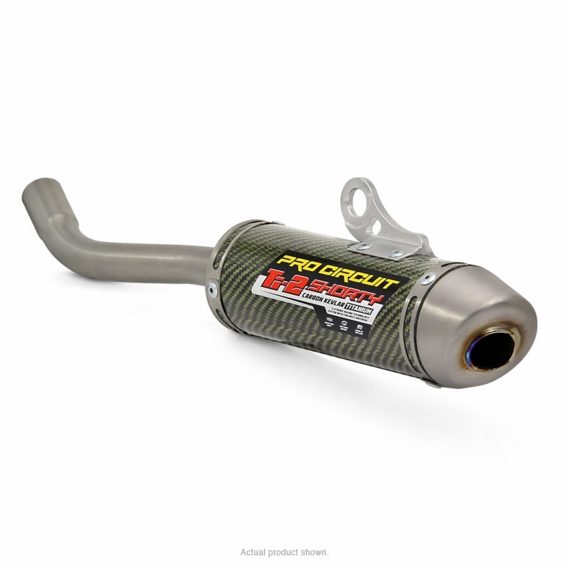 PRO CIRCUIT Silencieux Ti-2 Shorty titane/kevlar