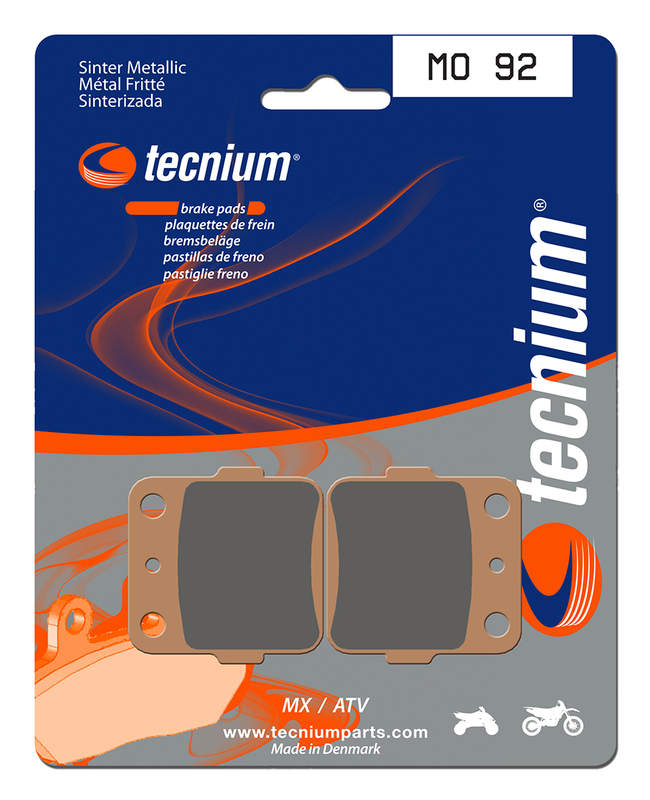 TECNIUM MX/ATV Sintered Metal Brake pads - MO92