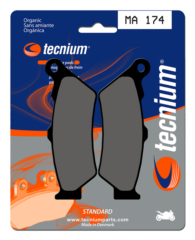 TECNIUM Pastillas de freno de carretera orgánicas - MA174
