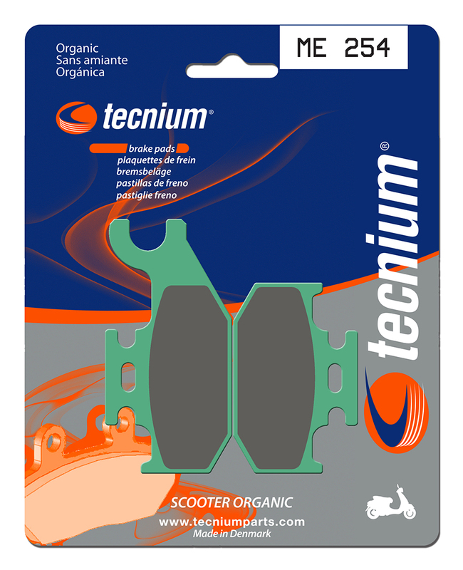 TECNIUM Plaquettes de frein Scooter organique - ME254