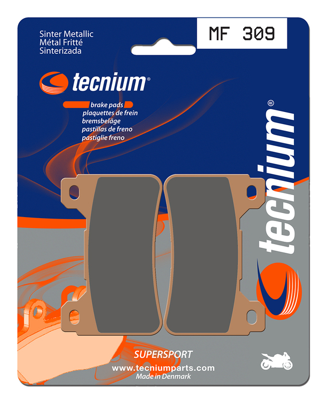TECNIUM Plaquettes de frein Performance métal fritté - MF309
