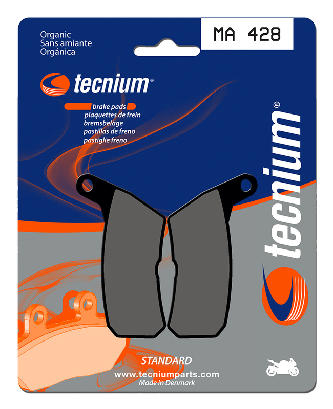 TECNIUM Plaquettes de frein route organique - MA428