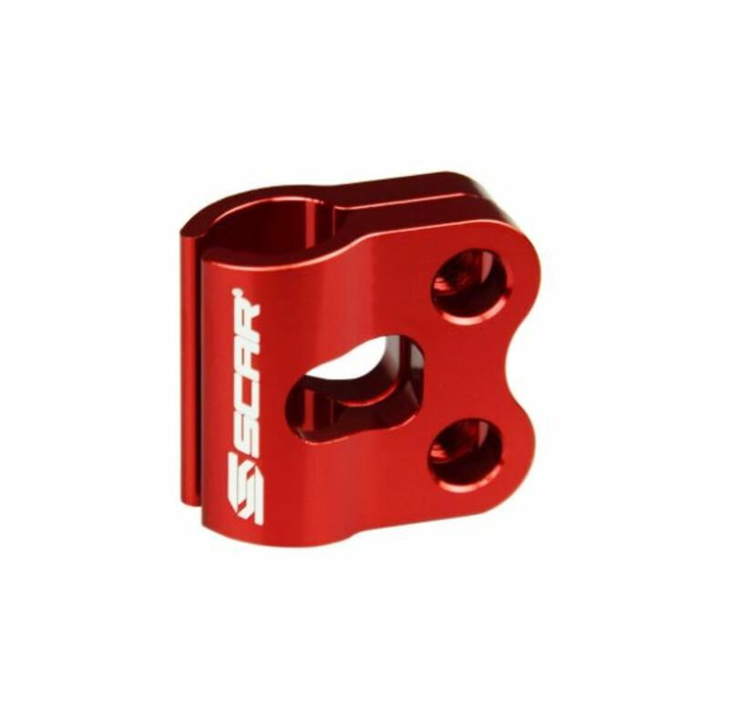 SCAR Front Brake Cable Guide Red