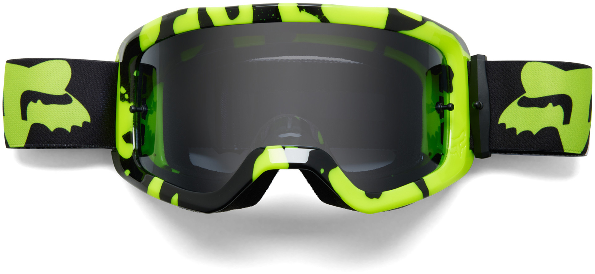 FOX Main Morphic Spark Jugend Motocross Brille, schwarz-gelb, schwarz-gelb