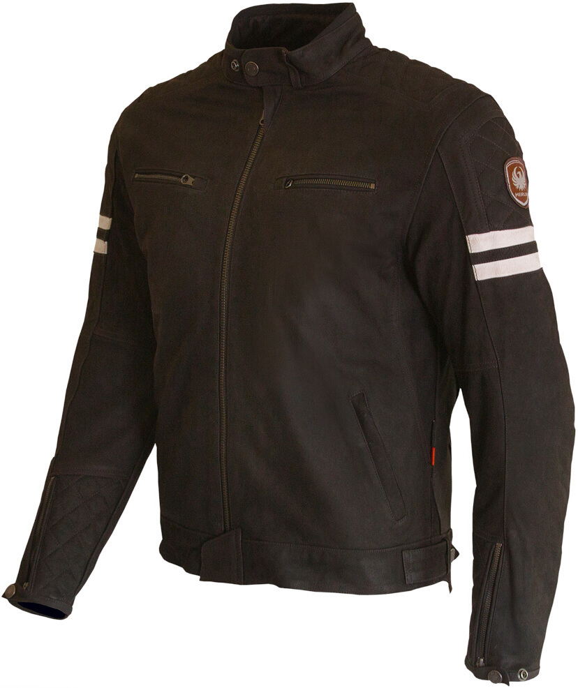 Merlin Hixon II D3O Veste en cuir de moto