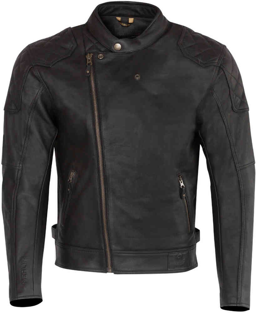 Merlin Chester D3O Cafe Мотоциклетная кожаная куртка