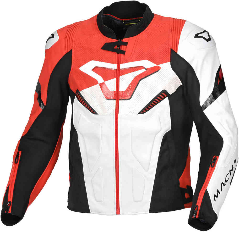 Macna Pointer veste en cuir de moto perforée