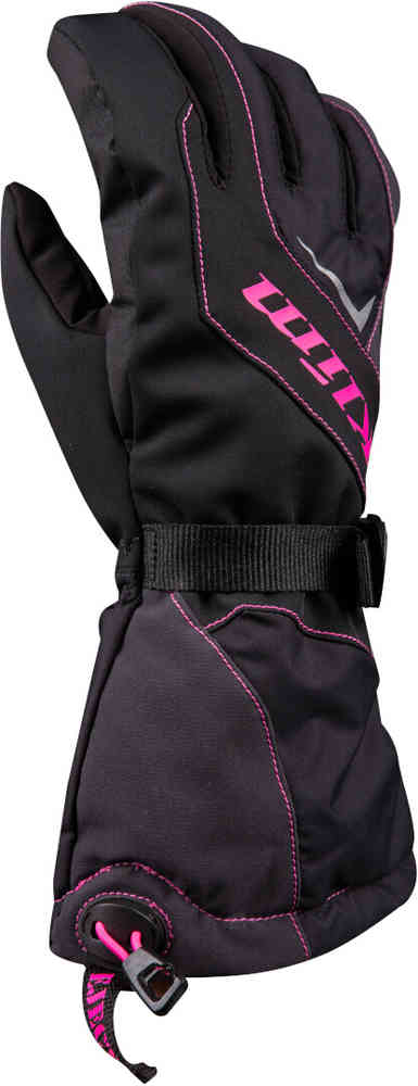 Klim Ember Gauntlet Guantes para motos de nieve para damas