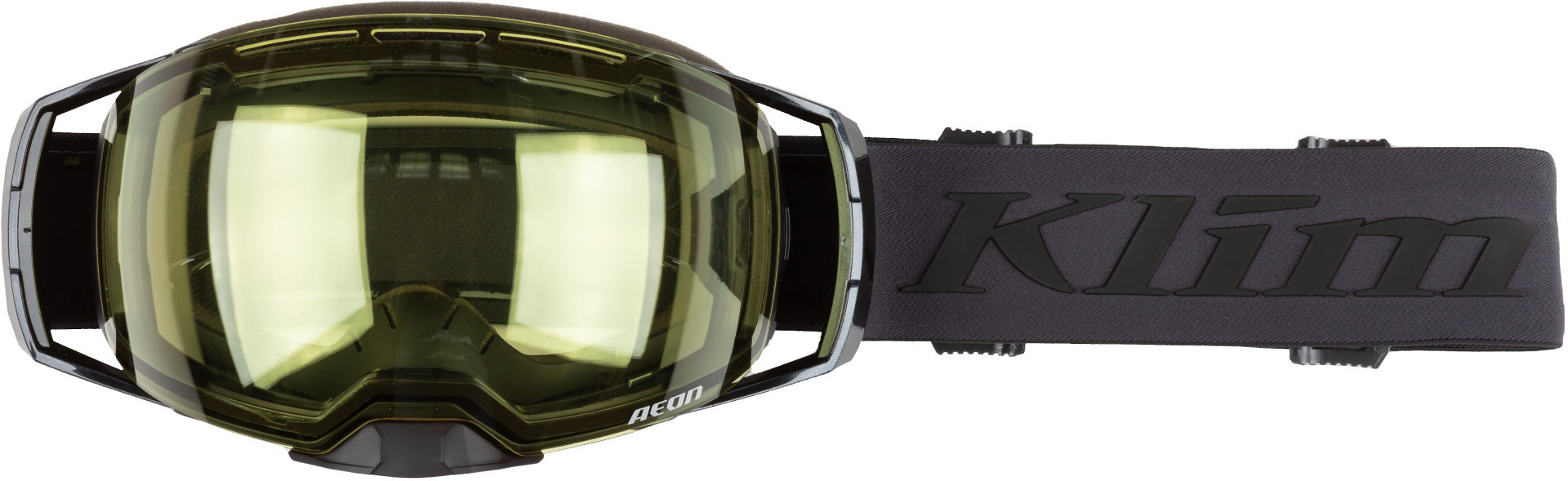 Klim Aeon Lunettes de motoneige, noir-gris