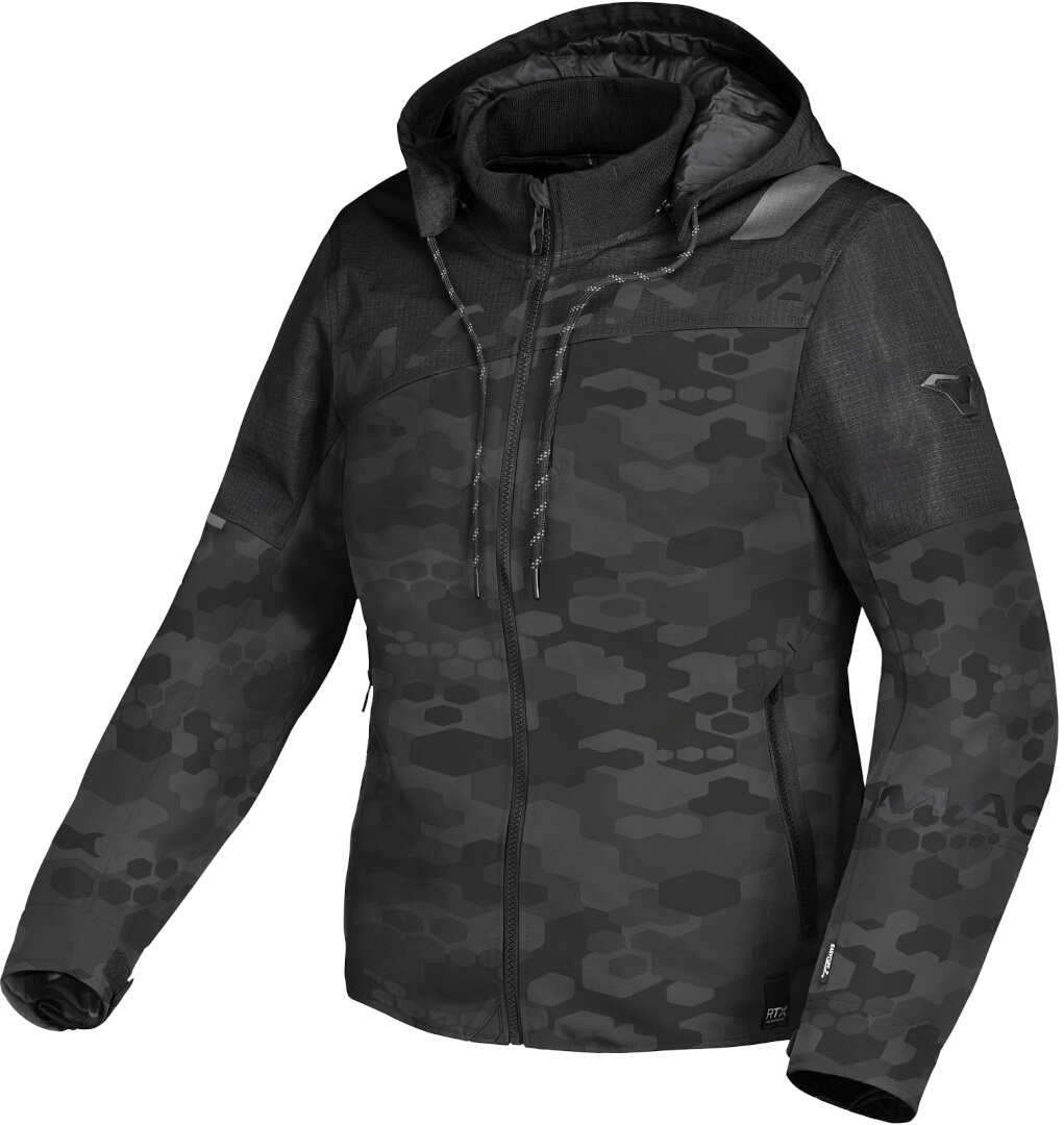 Macna Racoon Camo imperméable à l’eau pour dames moto Veste textile