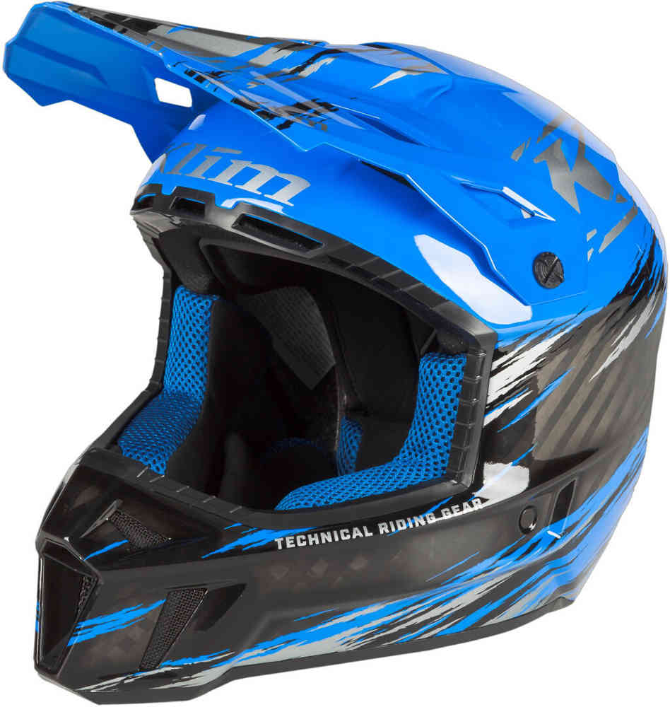 Klim F3 Carbon Pro Thrashed Шлем для снегохода