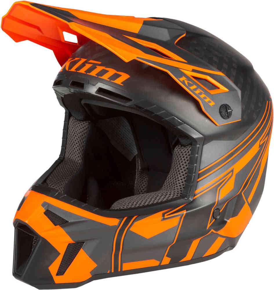 Klim F3 Carbon Pro Ascent Capacete Snowmobile