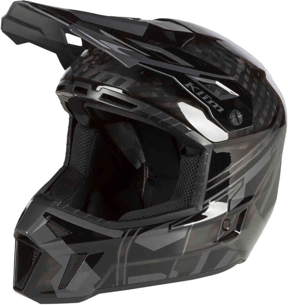 Klim F3 Carbon Pro Ascent Kask na skuterze śnieżnym