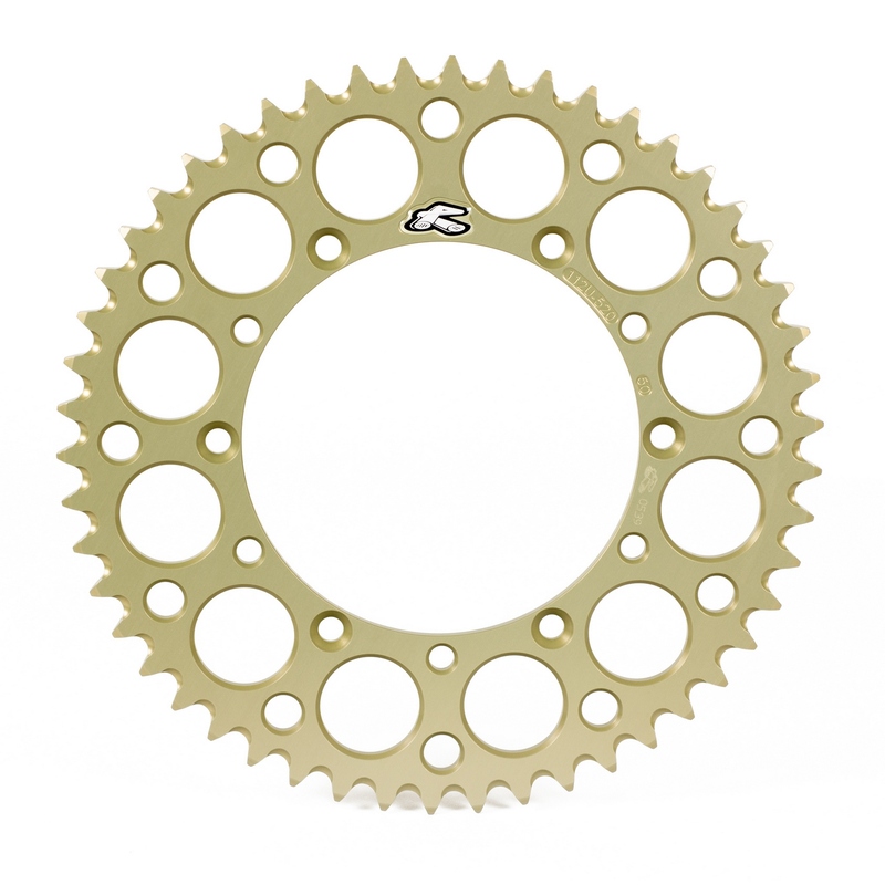 RENTHAL Couronne aluminium Ultra-Light anti-boue anodisé dur 150U - 520