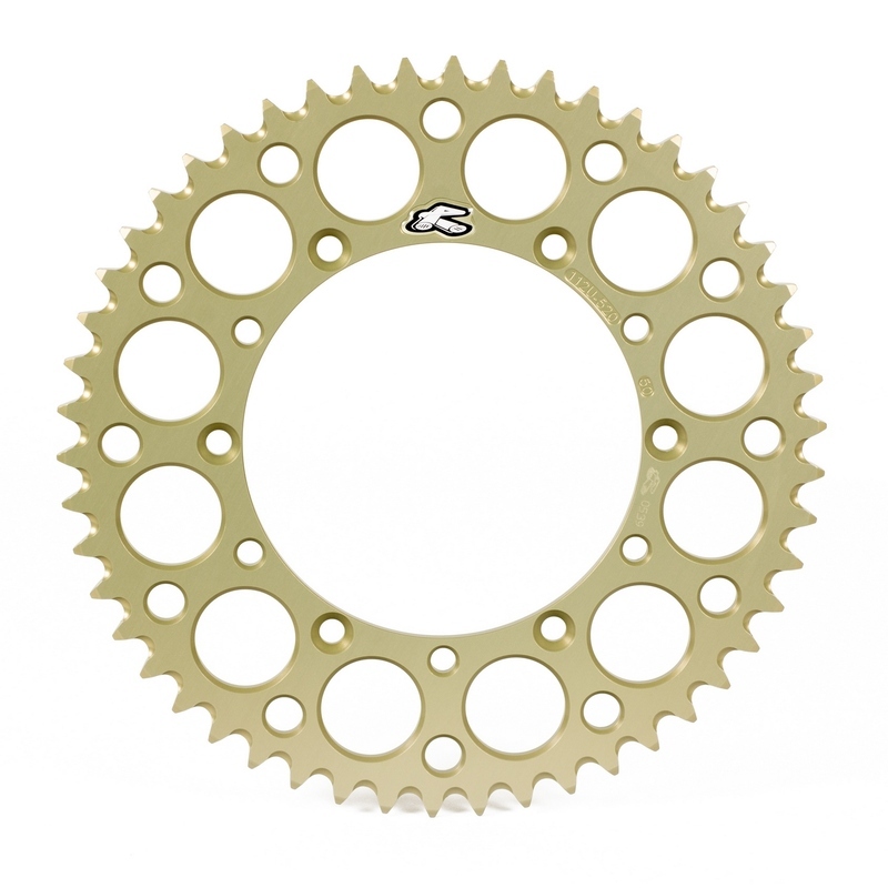 RENTHAL Aluminium Ultra-Light Self-Cleaning Hard Anodized Rear Sprocket 123U - 520