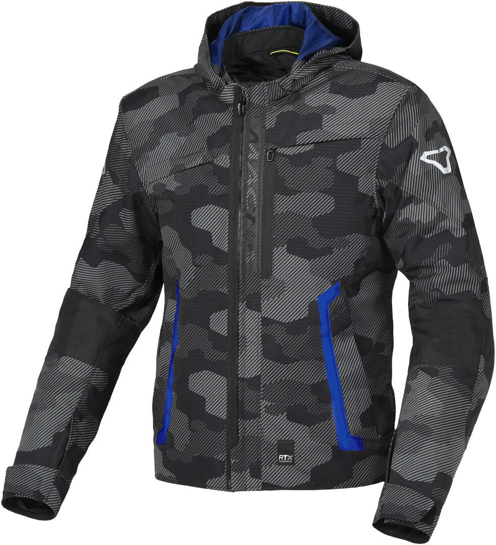 Macna Riggor Camo Veste textile de moto imperméable