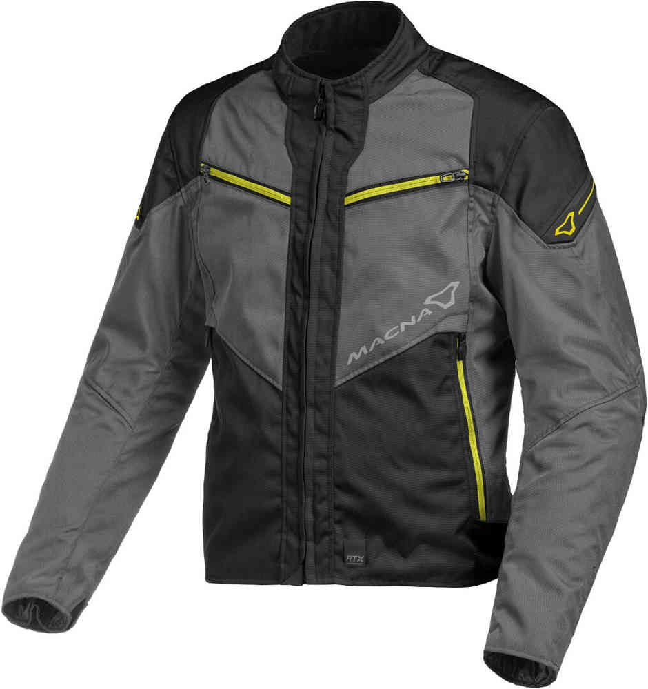 Macna Solute chaqueta textil impermeable para motocicletas